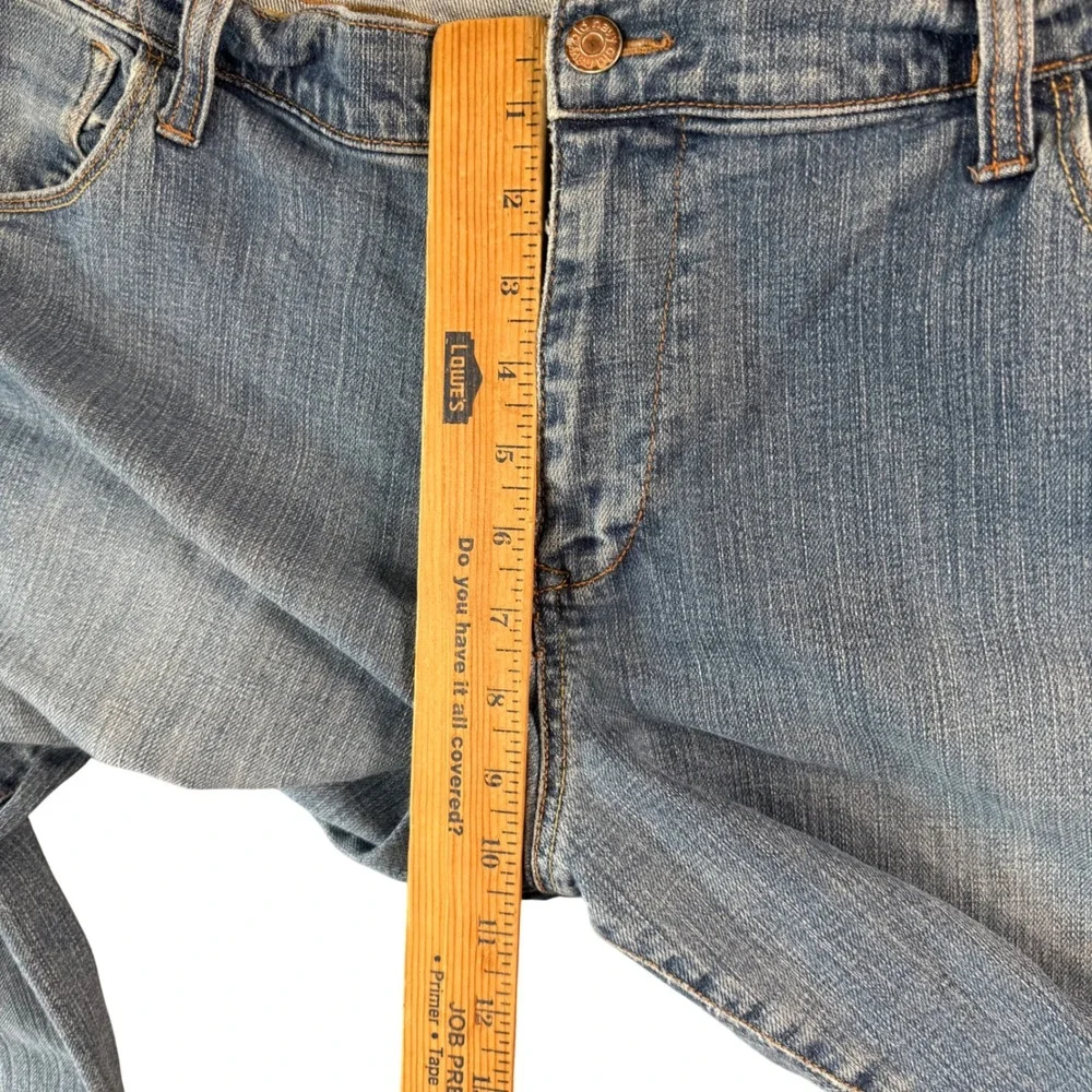 Old‎ Navy Sweetheart Womens Flare Jeans Mid Rise Y2K Style Size 18 - Picture 10 of 11